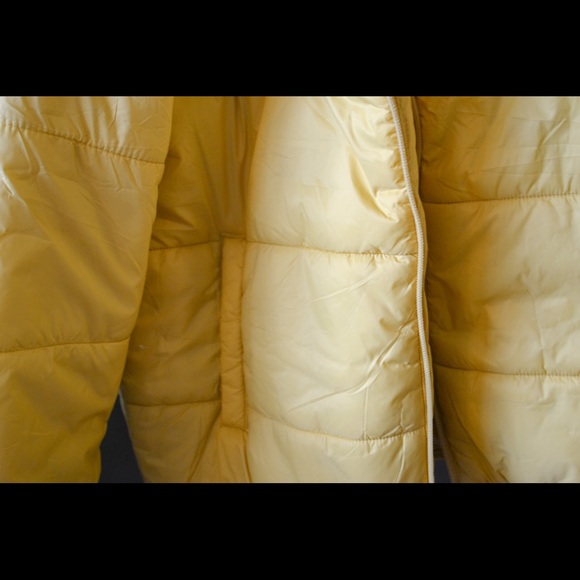 Yellow Puffer Jacket - Picture 2 of 4